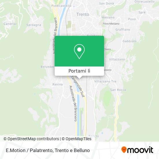 Mappa E.Motion / Palatrento