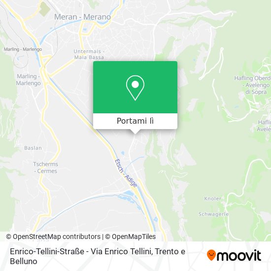 Mappa Enrico-Tellini-Straße - Via Enrico Tellini