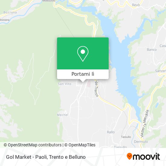 Mappa Gol Market - Paoli
