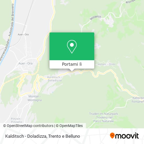 Mappa Kalditsch - Doladizza