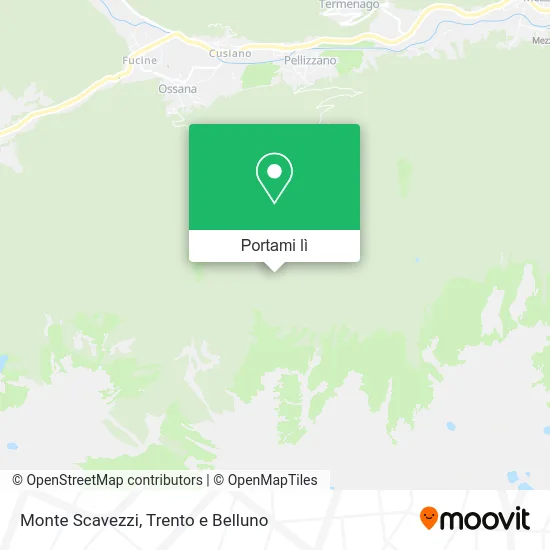Mappa Monte Scavezzi