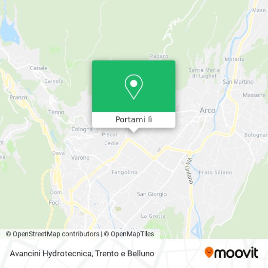 Mappa Avancini Hydrotecnica