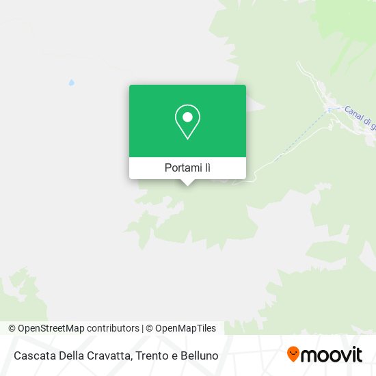 Mappa Cascata Della Cravatta
