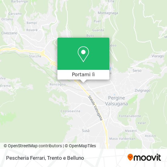 Mappa Pescheria Ferrari
