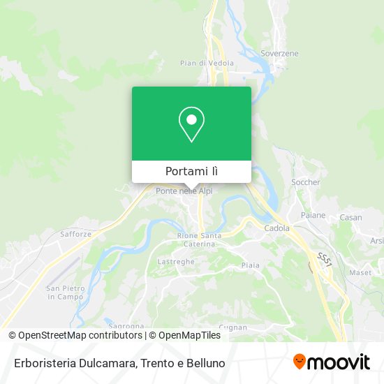 Mappa Erboristeria Dulcamara