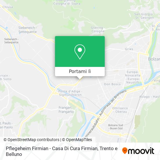 Mappa Pflegeheim Firmian - Casa Di Cura Firmian