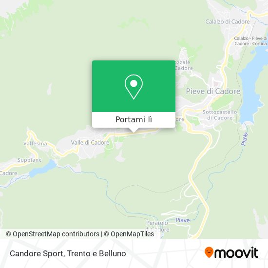 Mappa Candore Sport