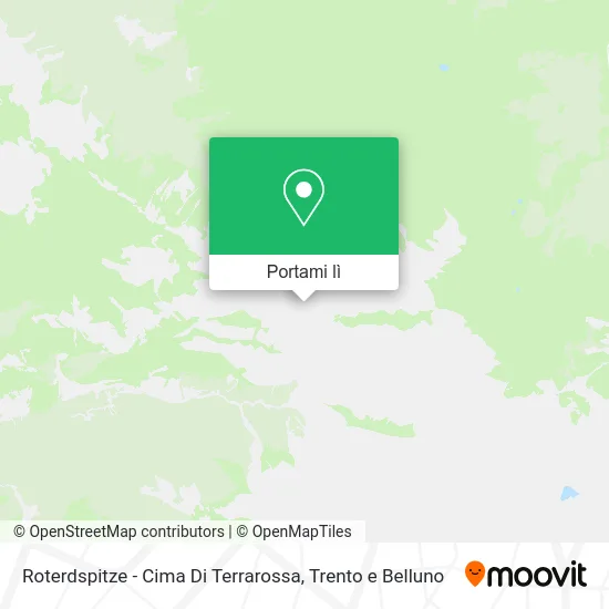 Mappa Roterdspitze - Cima Di Terrarossa