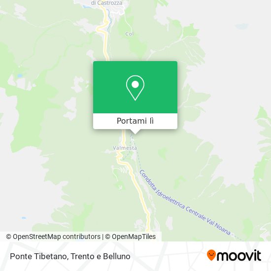 Mappa Ponte Tibetano