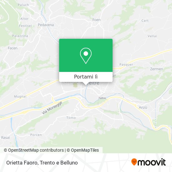 Mappa Orietta Faoro