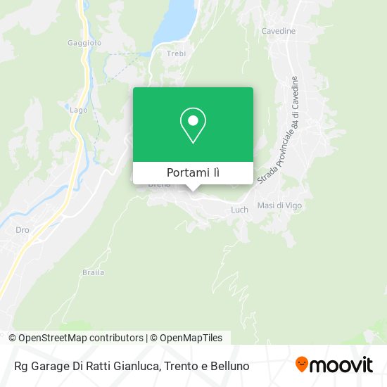 Mappa Rg Garage Di Ratti Gianluca