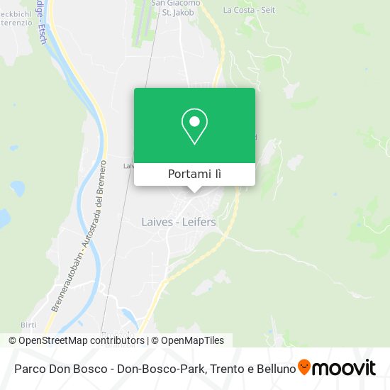 Mappa Parco Don Bosco - Don-Bosco-Park
