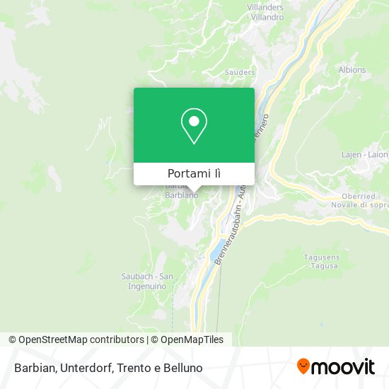 Mappa Barbian, Unterdorf