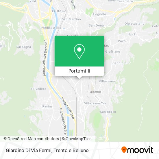 Mappa Giardino Di Via Fermi