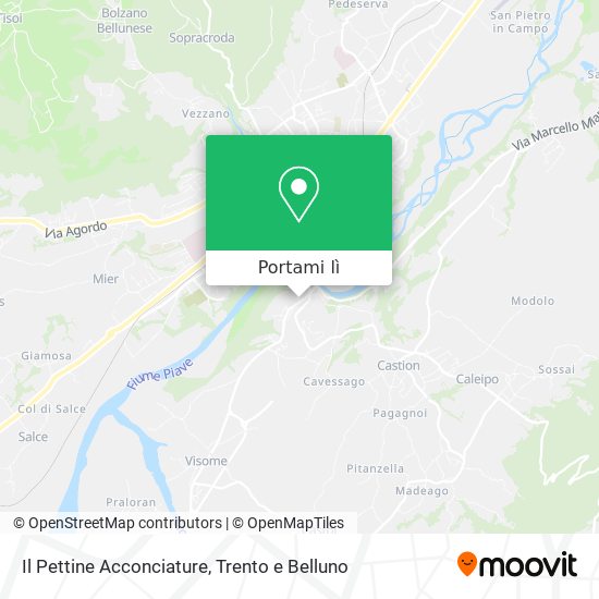 Mappa Il Pettine Acconciature