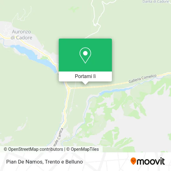 Mappa Pian De Namos