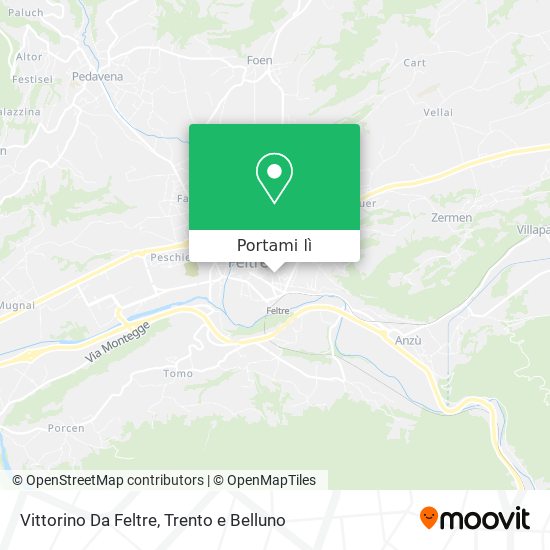Mappa Vittorino Da Feltre