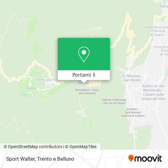 Mappa Sport Walter