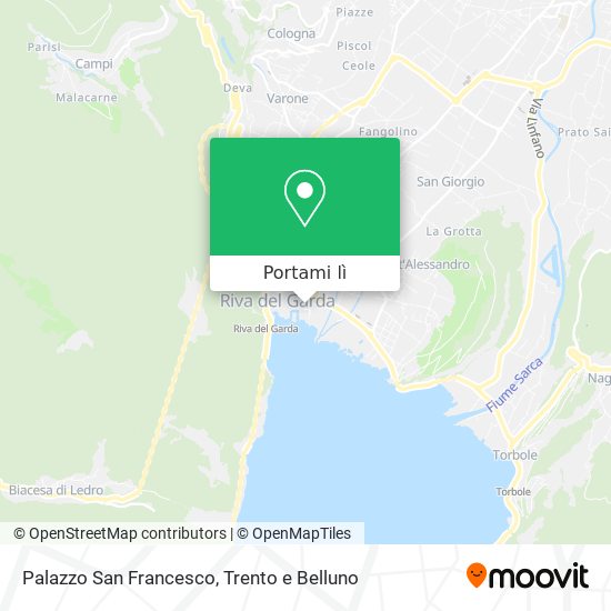 Mappa Palazzo San Francesco