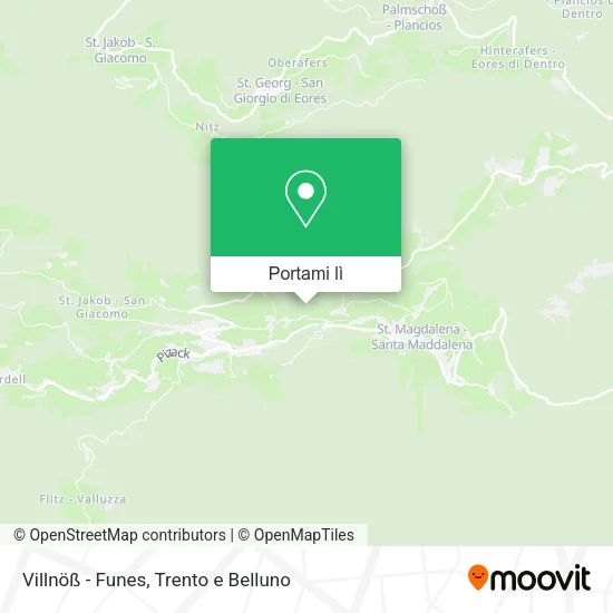 Mappa Villnöß - Funes