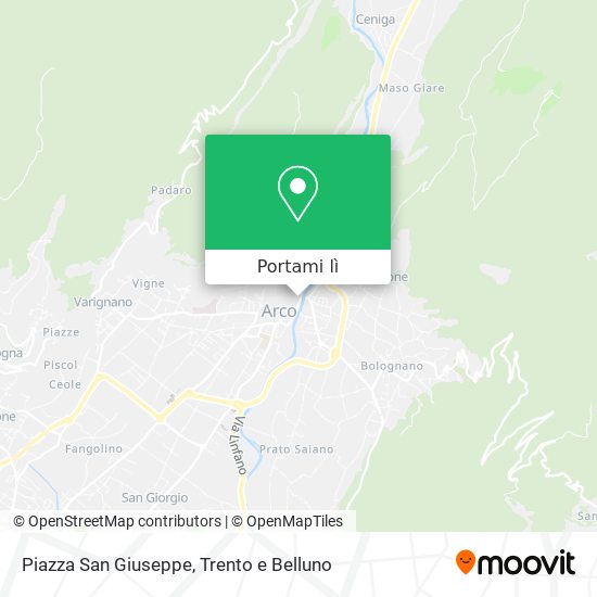 Mappa Piazza San Giuseppe