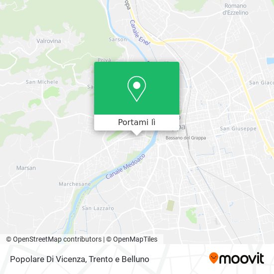 Mappa Popolare Di Vicenza