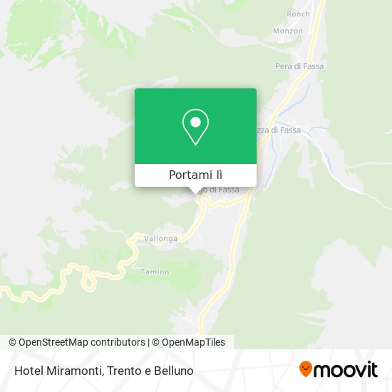 Mappa Hotel Miramonti