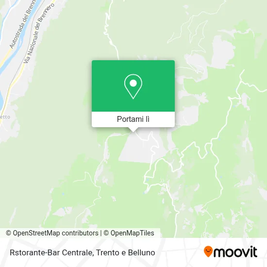 Mappa Rstorante-Bar Centrale