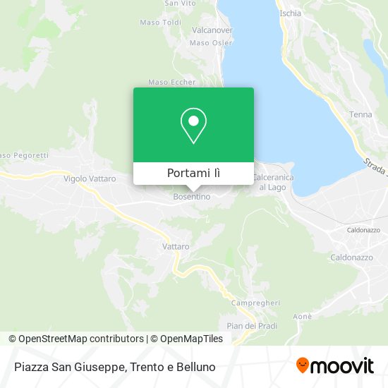 Mappa Piazza San Giuseppe