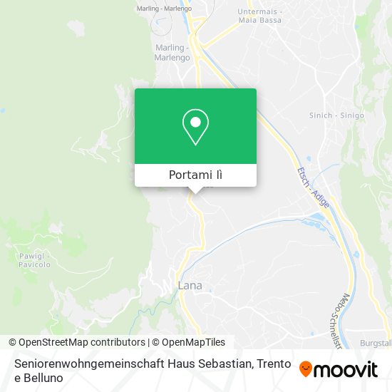 Mappa Seniorenwohngemeinschaft Haus Sebastian