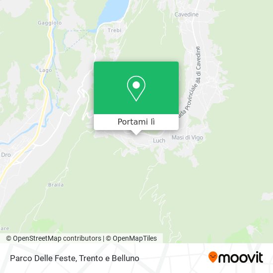 Mappa Parco Delle Feste