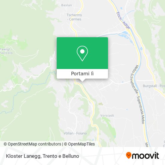 Mappa Kloster Lanegg