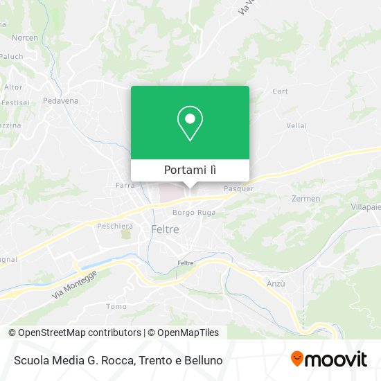 Mappa Scuola Media G. Rocca