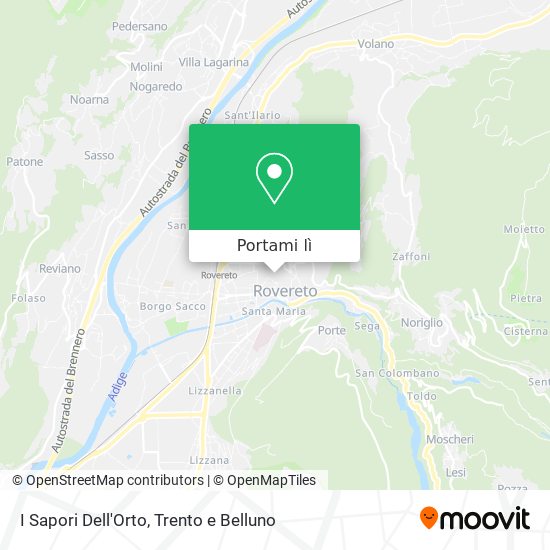 Mappa I Sapori Dell'Orto