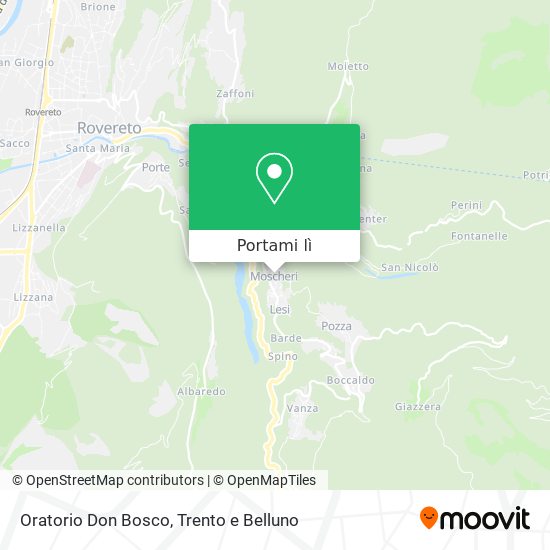 Mappa Oratorio Don Bosco