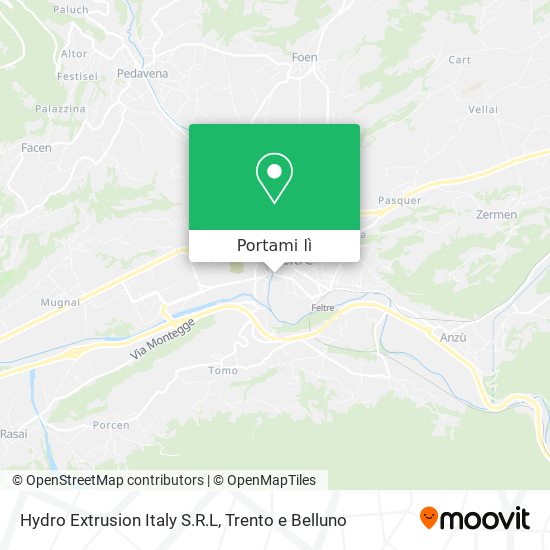 Mappa Hydro Extrusion Italy S.R.L