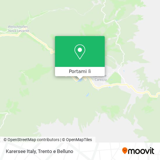Mappa Karersee Italy