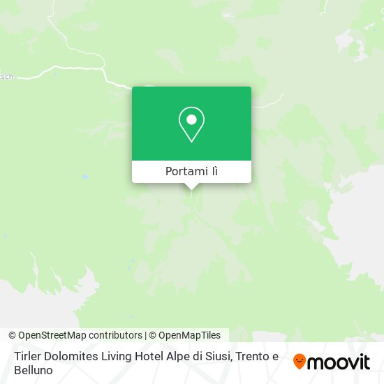 Mappa Tirler Dolomites Living Hotel Alpe di Siusi