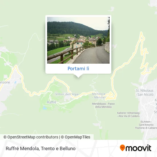 Mappa Ruffré Mendola