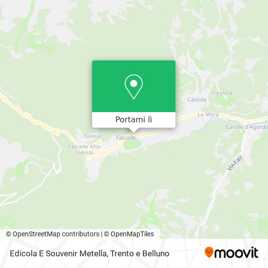 Mappa Edicola E Souvenir Metella