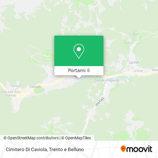 Mappa Cimitero Di Caviola