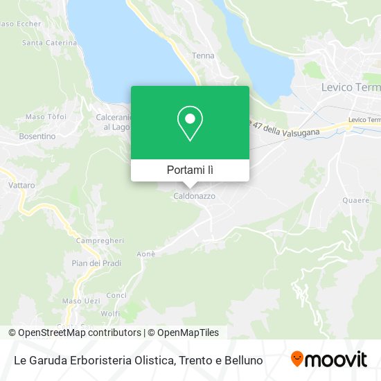 Mappa Le Garuda Erboristeria Olistica