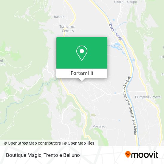 Mappa Boutique Magic