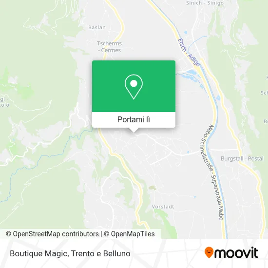 Mappa Boutique Magic