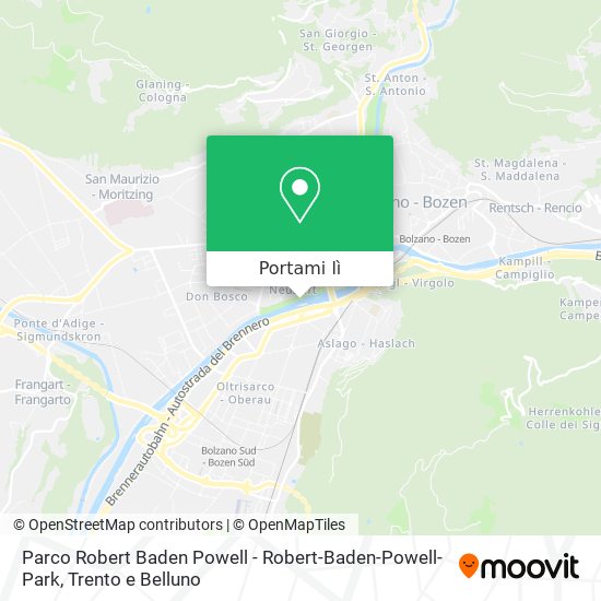 Mappa Parco Robert Baden Powell - Robert-Baden-Powell-Park