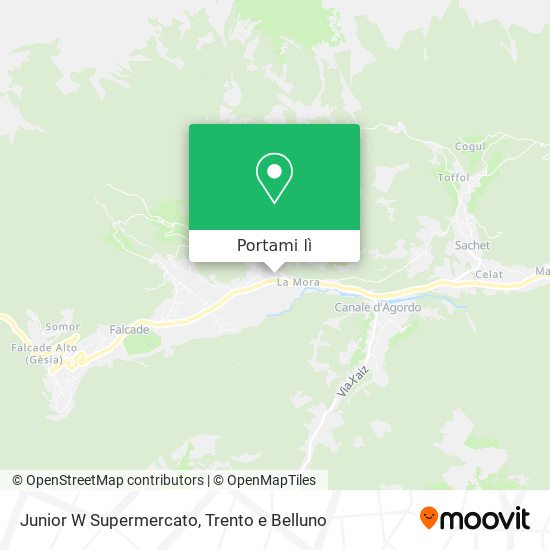 Mappa Junior W Supermercato