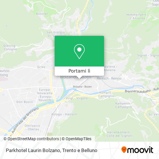 Mappa Parkhotel Laurin Bolzano