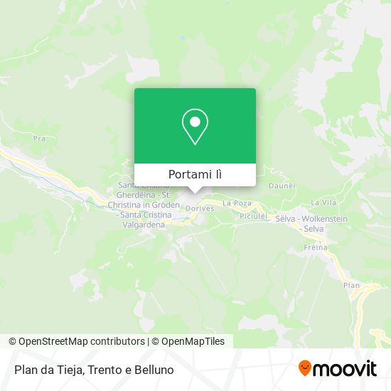Mappa Plan da Tieja