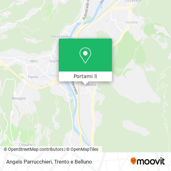 Mappa Angels Parrucchieri