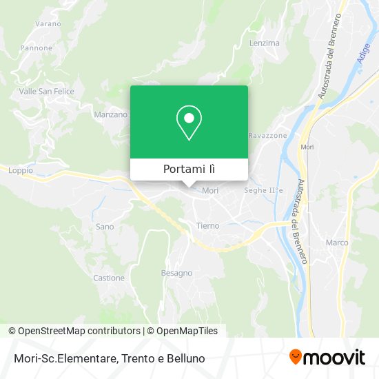 Mappa Mori-Sc.Elementare
